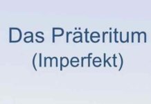 Präteritum / Imperfekt (Прошедшее повествовательное время)