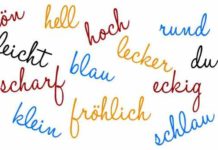 Образование прилагательных в немецком языке